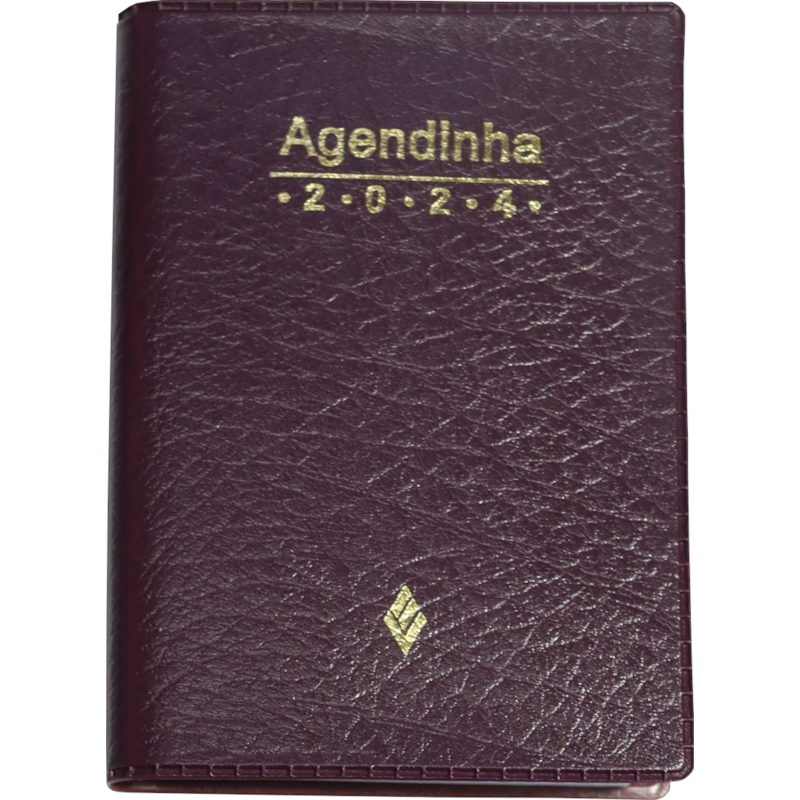 AGENDA SIMPLES 2024 - VINHO