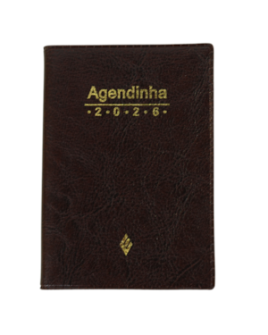 AGENDA SIMPLES 2026 - MARROM
