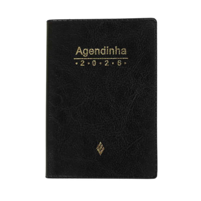 AGENDA SIMPLES 2026 - PRETA
