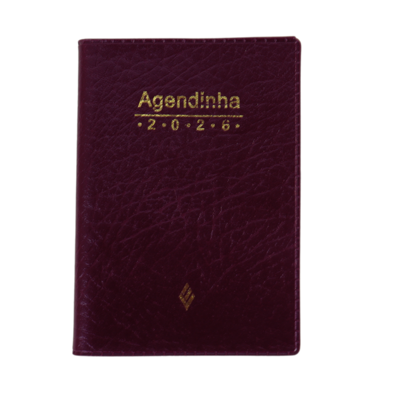 AGENDA SIMPLES 2026 - VINHO
