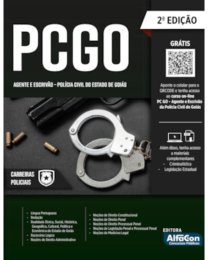 AGENTE E ESCRIVÃO - POLÍCIA CIVIL DE GOIÁS - PC GO