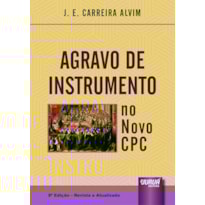 AGRAVO DE INSTRUMENTO NO NOVO CPC
