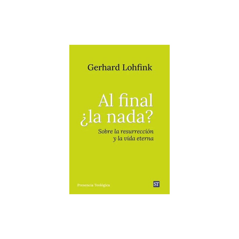 AL FINAL ¿LA NADA?