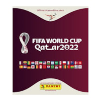 álbum capa brochura copa do mundo qatar 2022