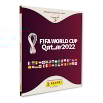 álbum capa dura copa do mundo qatar 2022