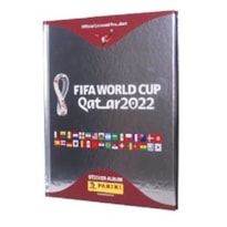 álbum capa dura prata copa do mundo qatar 2022