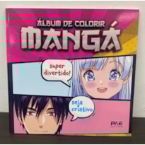 ÁLBUM DE COLORIR - MANGÁ
