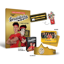 ÁLBUM OFICIAL DO ENALDINHO EM CAPA DURA: EDIÇÃO ESPECIAL OURO + BRINDES EXCLUSIVOS