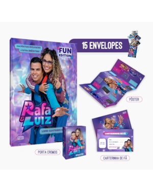ÁLBUM OFICIAL RAFA & LUIZ - EDIÇÃO FUN EDITION