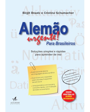 Alemão urgente! Para brasileiros