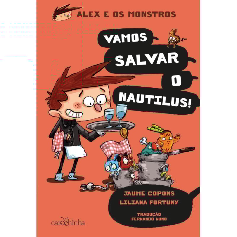 ALEX E OS MONSTROS - VOL. 2 - VAMOS SALVAR O NAUTILUS! - VOL. 2