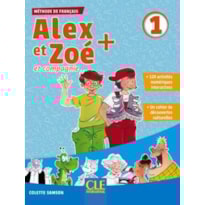 ALEX ET ZOE+ 1 - LIVRE DE L´ELEVE + DVD