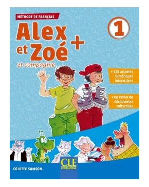ALEX ET ZOE+ 1 - LIVRE DE L´ELEVE + DVD