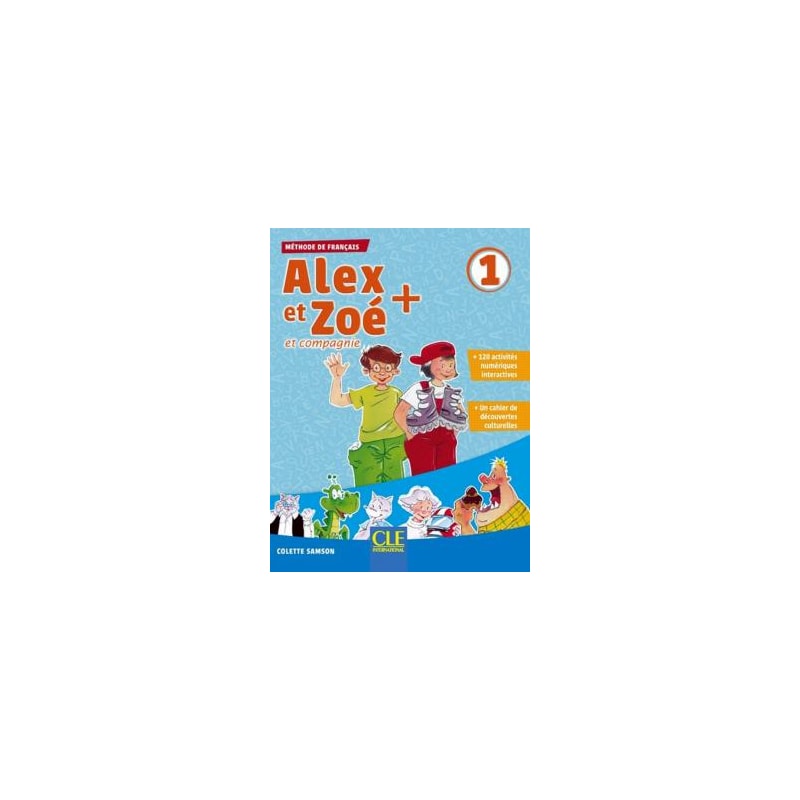 ALEX ET ZOE+ 1 - LIVRE DE L´ELEVE + DVD