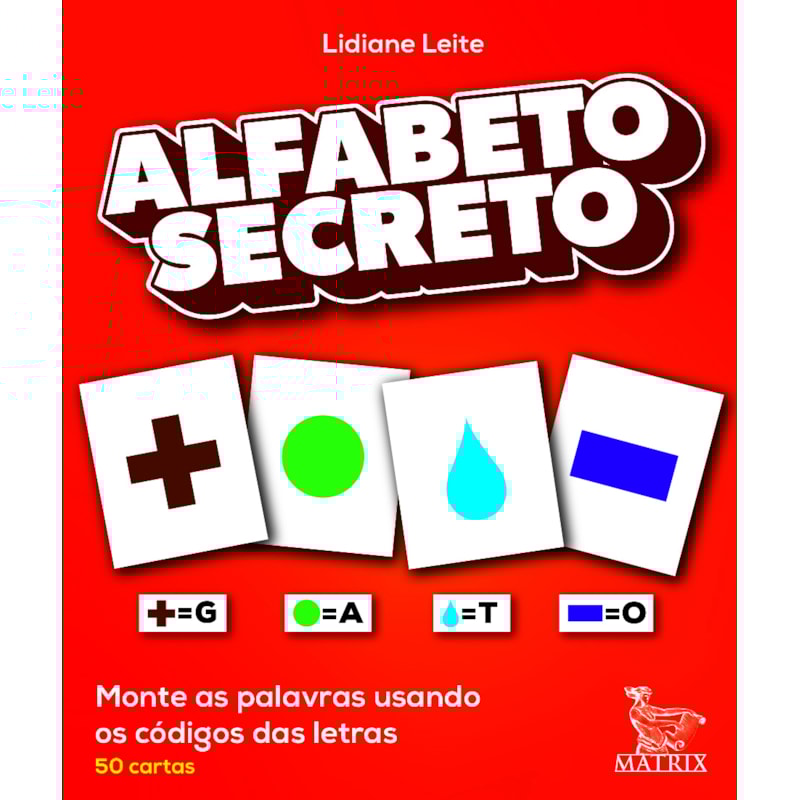 ALFABETO SECRETO: MONTE AS PALAVRAS USANDO OS CÓDIGOS DAS LETRAS