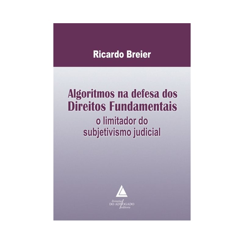 ALGORITMOS NA DEFESA DOS DIREITOS FUNDAMENTAIS