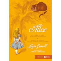 ALICE: EDIÇÃO BOLSO DE LUXO - COM ILUSTRAÇÕES ORIGINAIS DE JOHN TENNIEL E TRADUÇÃO VENCEDORA PRÊMIO JABUTI: AVENTURAS DE ALICE NO PAÍS DAS MARAVILHAS & ATRAVÉS DO ESPELHO E O QUE ALICE ENCONTROU POR LÁ