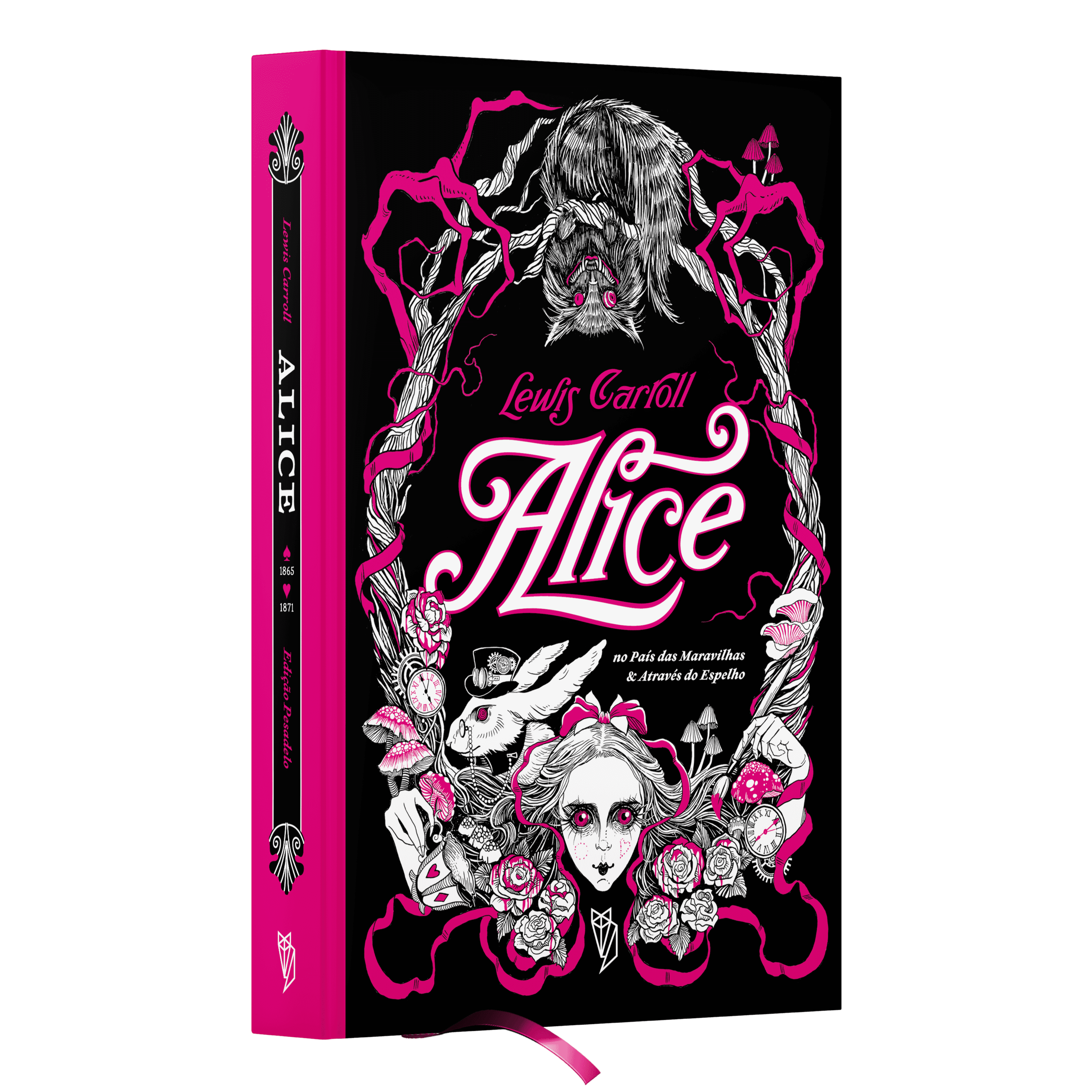 ALICE NO PAÍS DAS MARAVILHAS E ATRAVÉS DO ESPELHO: EDIÇÃO PESADELO