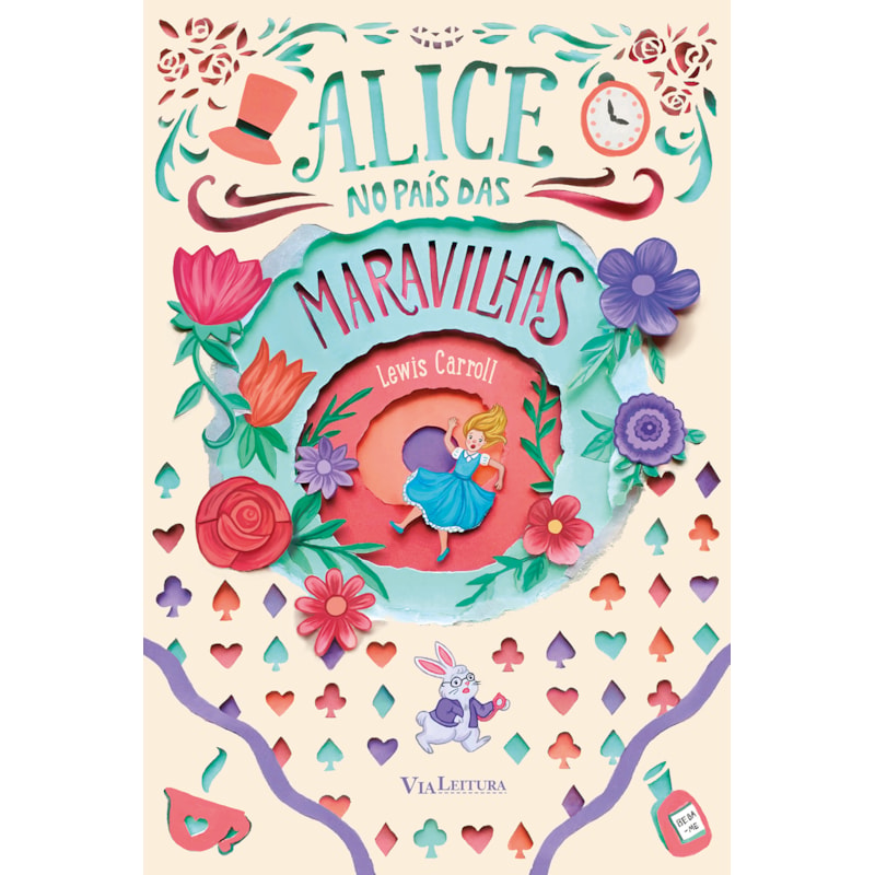 ALICE NO PAÍS DAS MARAVILHAS - EDIÇÃO DE LUXO ILUSTRADA - CAPA DURA