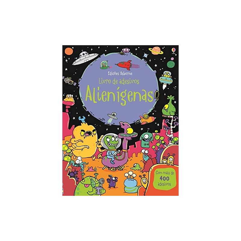 ALIENÍGENAS : LIVRO DE ADESIVOS