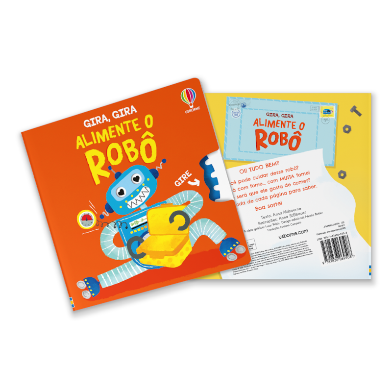 ALIMENTE O ROBÔ: GIRA, GIRA