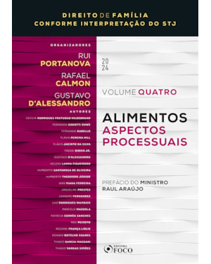 ALIMENTOS - ASPECTOS PROCESSUAIS - 1ª ED - 2024: COLEÇÃO: DIREITO DE FAMÍLIA CONFORME INTERPRETAÇÃO DO STJ - VOL 4