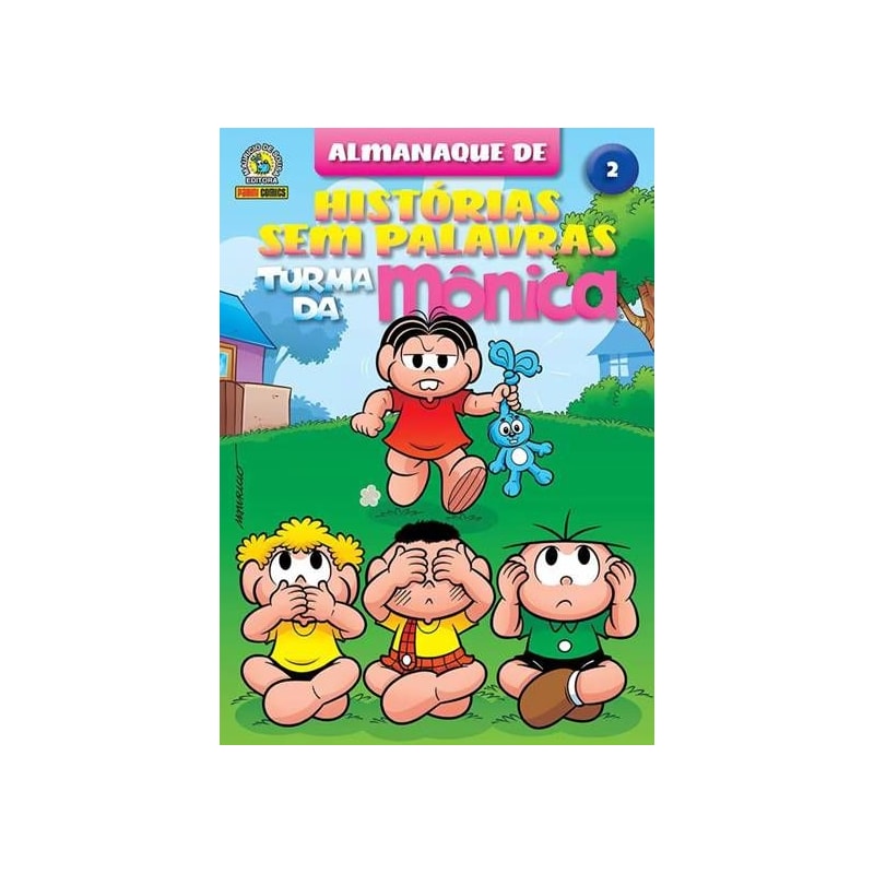 Almanaque histórias sem palavras da turma da mônica 02