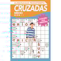 ALMANAQUE PASSATEMPO - CRUZADAS - NÍVEL MÉDIO