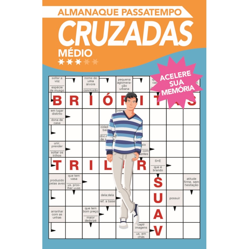 ALMANAQUE PASSATEMPO - CRUZADAS - NÍVEL MÉDIO