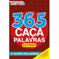 ALMANAQUE PASSATEMPO - SABE TUDO - 365 CAÇA PALAVRAS