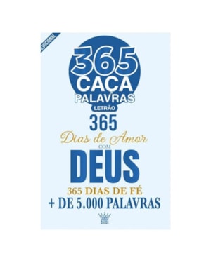 Almanaque Passatempos Sabe-Tudo 365 Caça-Palavras - 365 Dias de Amor com Deus