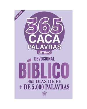 Almanaque Passatempos Sabe-Tudo 365 Caça-Palavras - Devocional Bíblico