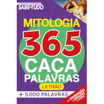 ALMANAQUE PASSATEMPOS SABE-TUDO 365 CAÇA-PALAVRAS - MITOLOGIA