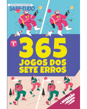 ALMANAQUE PASSATEMPOS SABE-TUDO 365 - JOGOS DOS 7 ERROS