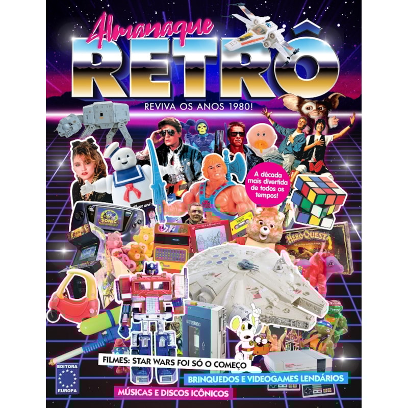 ALMANAQUE RETRÔ - REVIVA OS ANOS 1980