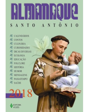 ALMANAQUE SANTO ANTÔNIO 2018