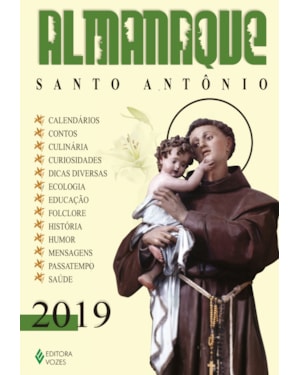 ALMANAQUE SANTO ANTÔNIO 2019