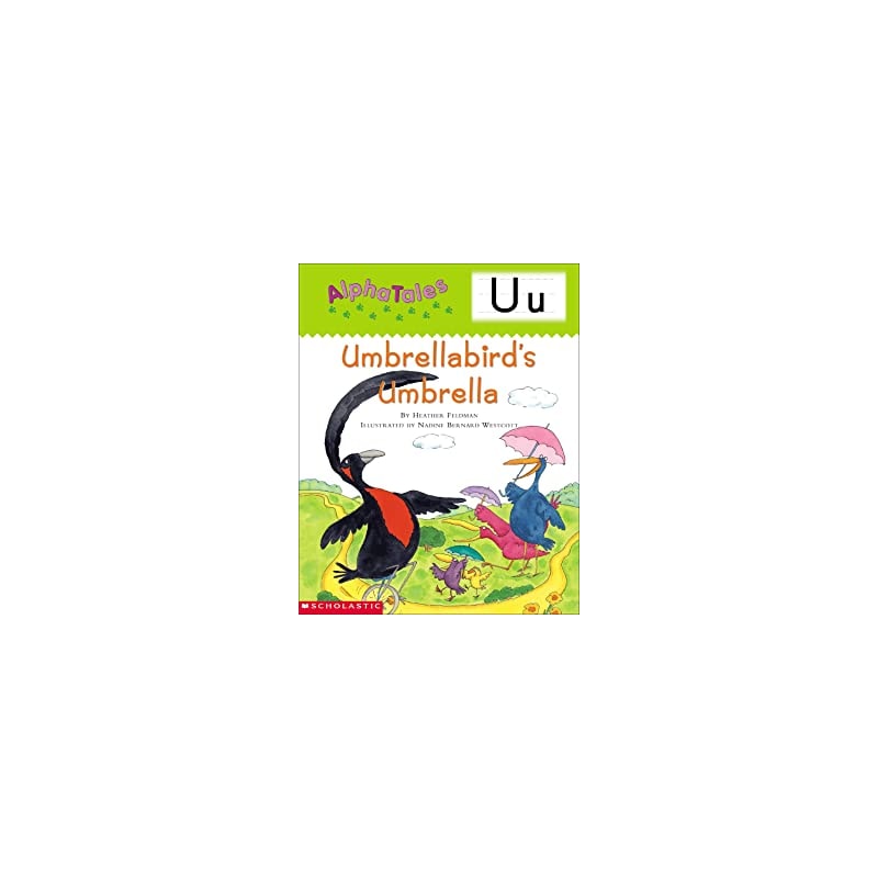 ALPHATALES - LETTER U - UMBRELLA BIRDS UMBRELLA