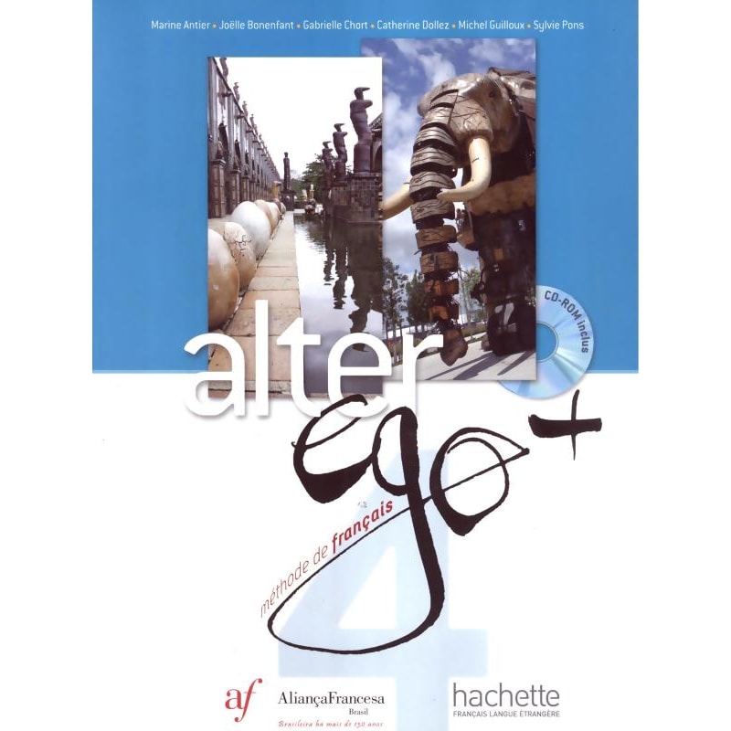 ALTER EGO + 4 BRESIL - LIVRE DE L´ELEVE + CD-ROM