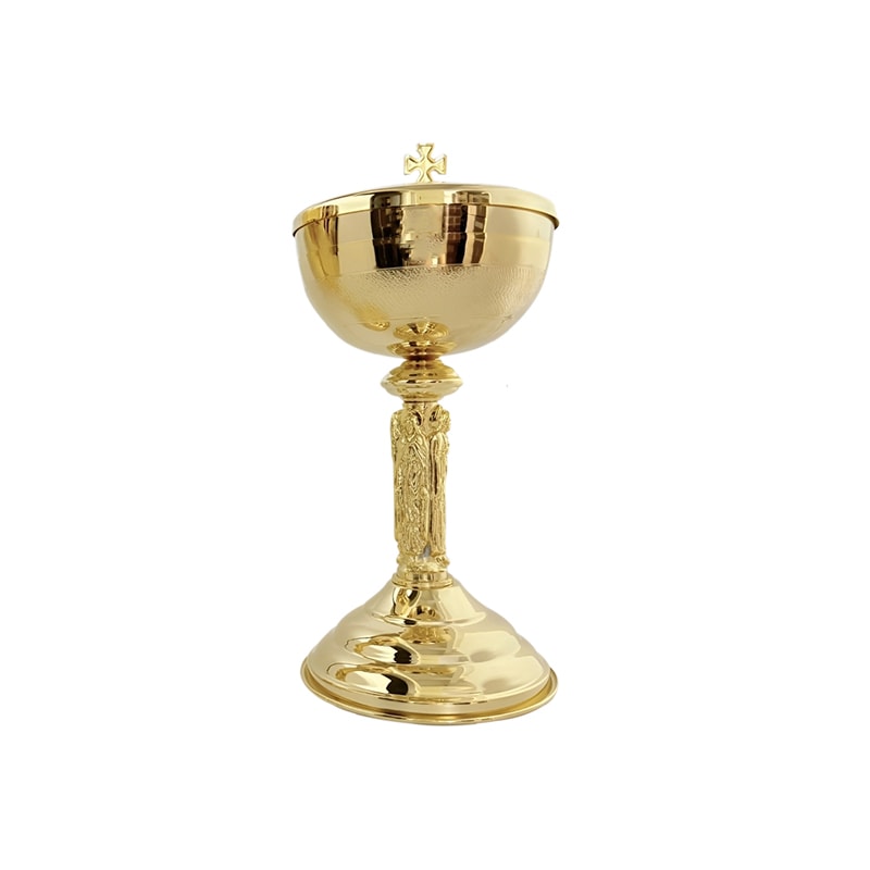 ÂMBULA DOURADA 23CM DE ALTURA