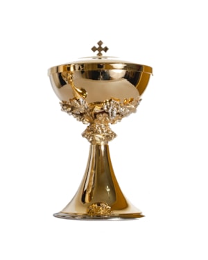 ÂMBULA DOURADO ENTREMEIO TRABALHADO