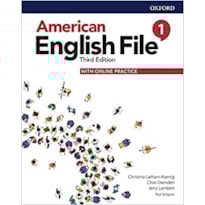 AMERICAN ENGLISH FILE 1 SB WITH ONLINE PRACTICE - 3RD ED.