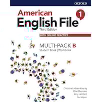 AMERICAN ENGLISH FILE 1B MULTI-PACK WITH ONLINE PRACTICE - 3RD ED.