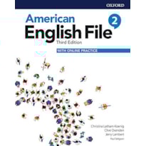AMERICAN ENGLISH FILE 2 SB WITH ONLINE PRACTICE - 3RD ED.
