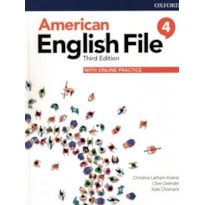 AMERICAN ENGLISH FILE 4 STUDENT BOOK WITH ONLINE PRACTICE - 3RD ED.