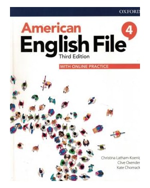 AMERICAN ENGLISH FILE 4 STUDENT BOOK WITH ONLINE PRACTICE - 3RD ED.
