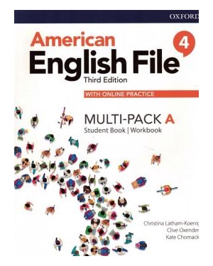 AMERICAN ENGLISH FILE 4A STUDENT BOOK/WORKBOOK MULTI-PACK A WITH ONLINE PRACTICE - 3RD ED.