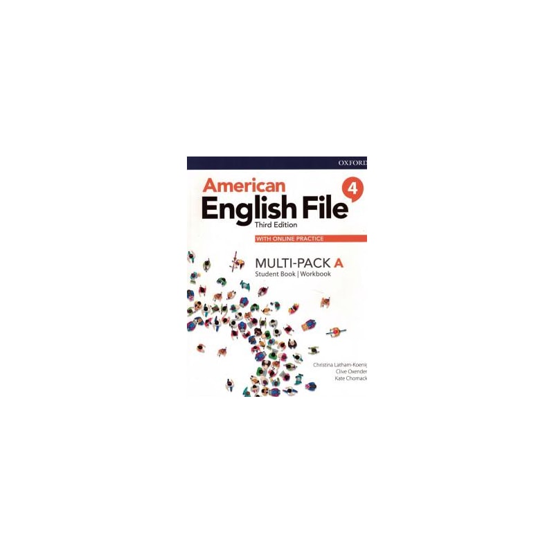 AMERICAN ENGLISH FILE 4A STUDENT BOOK/WORKBOOK MULTI-PACK A WITH ONLINE PRACTICE - 3RD ED.