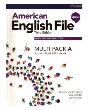 AMERICAN ENGLISH FILE STARTER A - MULTI-PACK - 3RD ED