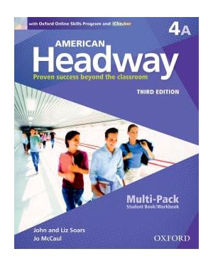 AMERICAN HEADWAY 4A SB MULTIPACK WITH ONLINE SKILLS - 3RD ED